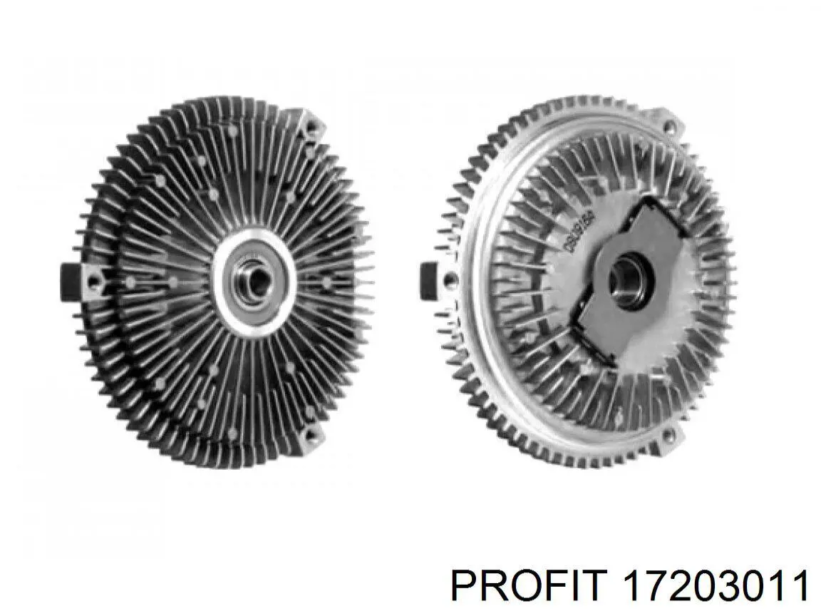 17203011 Profit вискомуфта, вязкостная муфта вентилятора охолодження