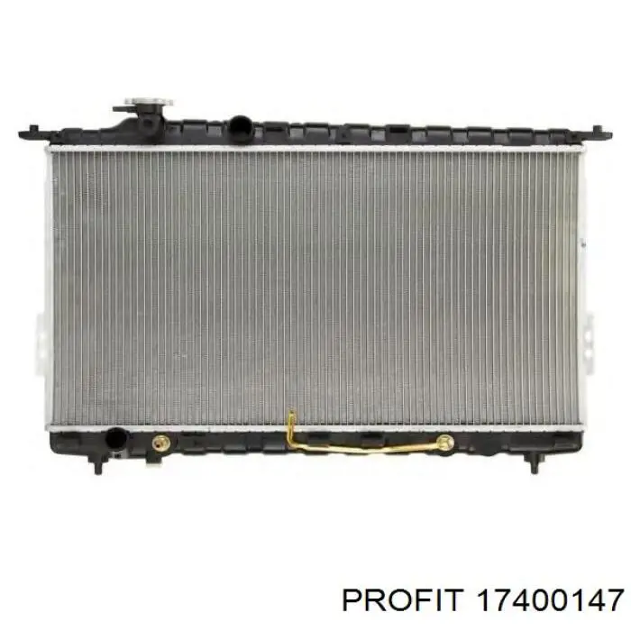 17400147 Profit радіатор охолодження двигуна