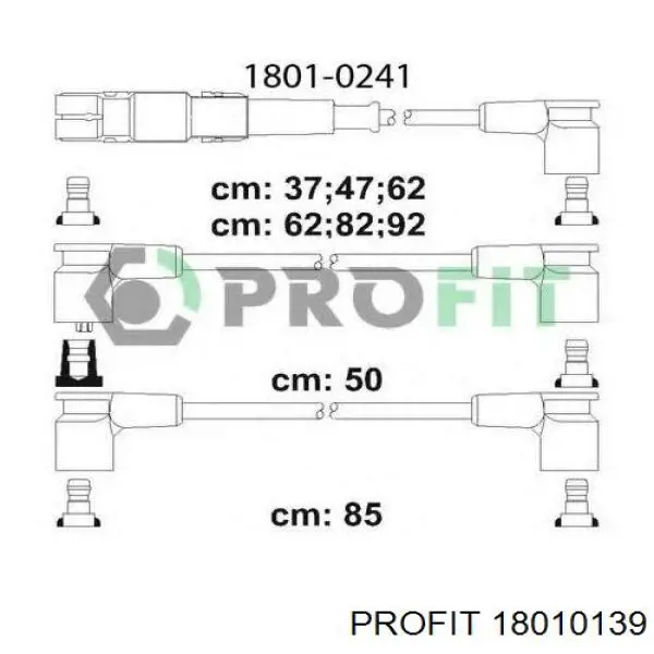 Високовольтні дроти 8150 Sentech
