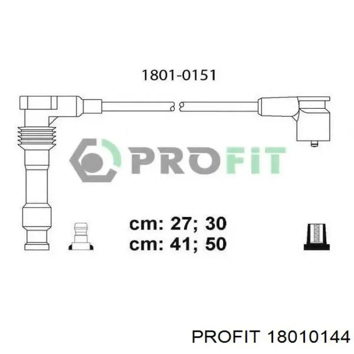 Дріт високовольтний Profit 18010144