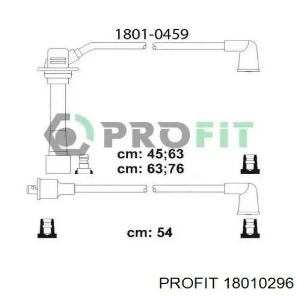 Дроти запалювання Profit 18010296 ціна, від 25.24 USD