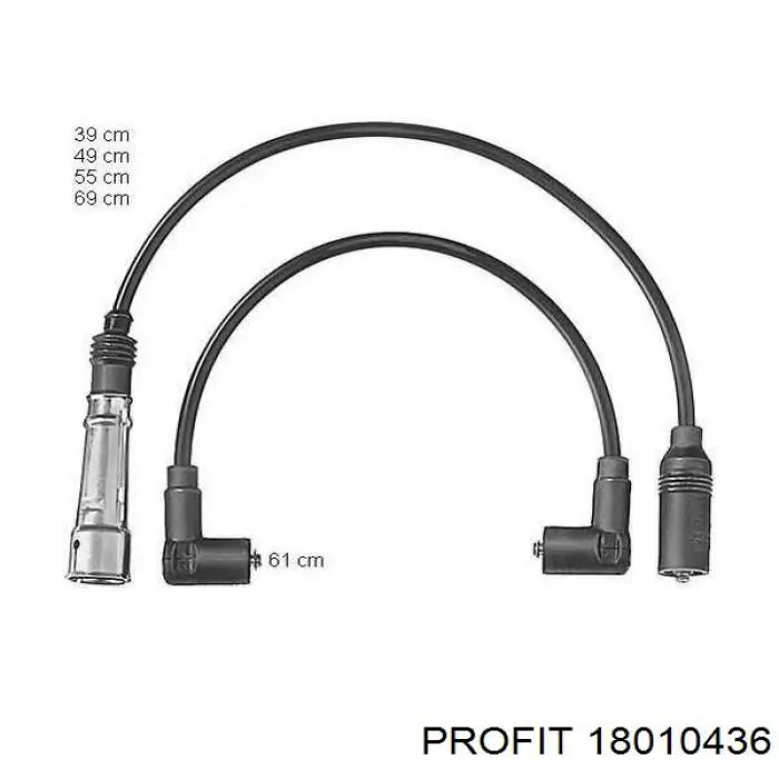 Високовольтні дроти 18010436 Profit