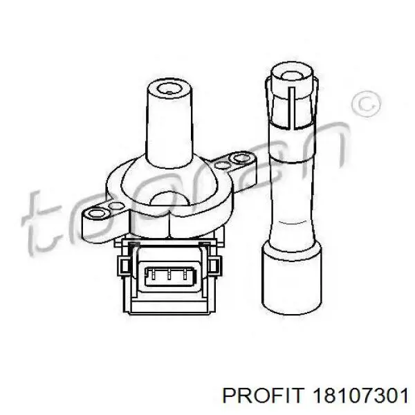 Котушка запалювання 18107301 Profit