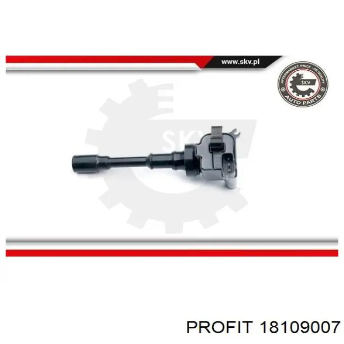 Котушка запалювання Profit 18109007 ціна, від 19.06 USD