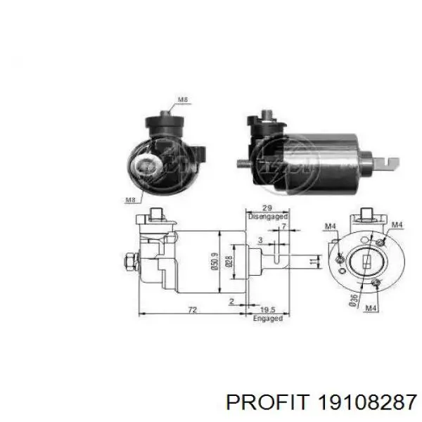 Бендикс Cargo F032230835 ціна, від 9.32 USD