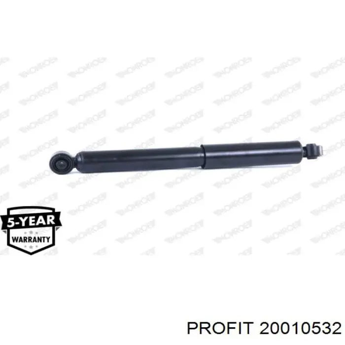 Амортизатор задній Profit 20010532 ціна, від 23.53 USD
