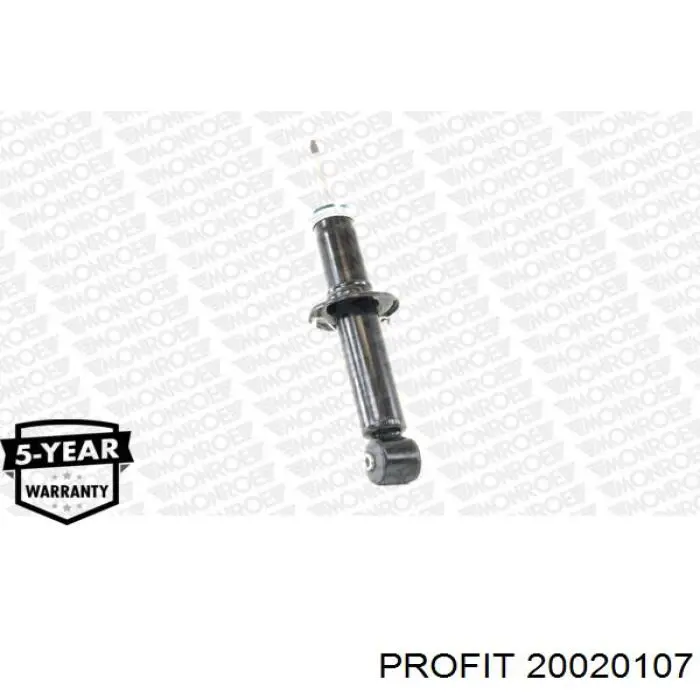 Амортизатор задній Profit 20020107 ціна, від 27.45 USD