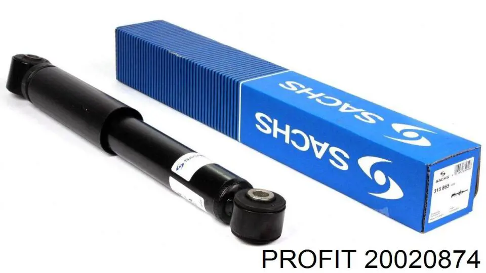 Амортизатор задній Profit 20020874 ціна, від 20.82 USD