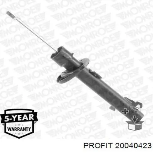 Амортизатор передній, правий Profit 20040423 ціна, від 40.22 USD