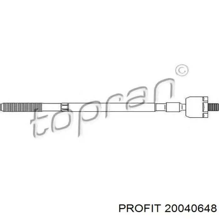 Амортизатор задній Profit 20040648 ціна, від 35.84 USD