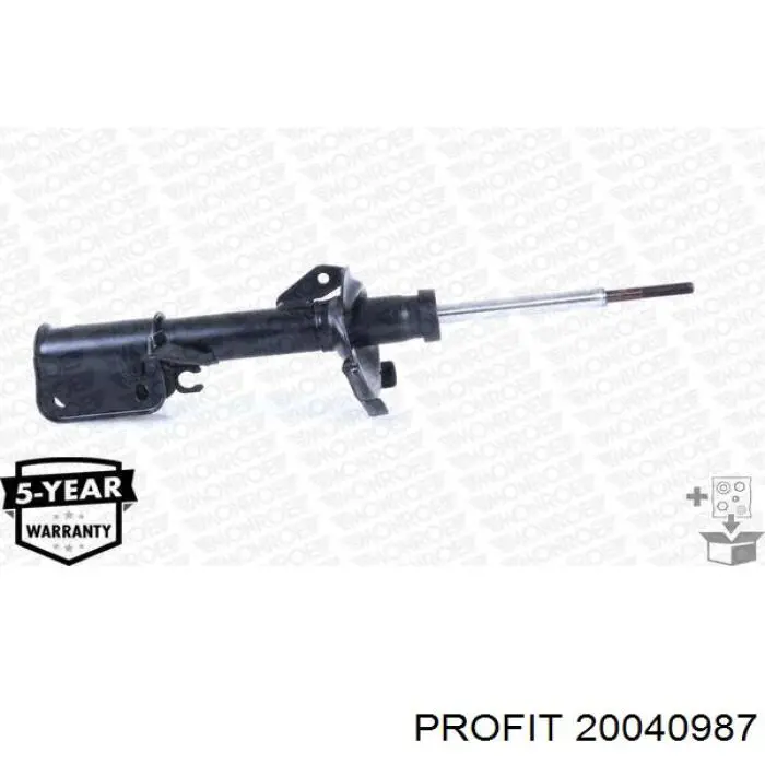 Стойка амортизатора передняя Profit 20040987 ціна, від 44.21 USD