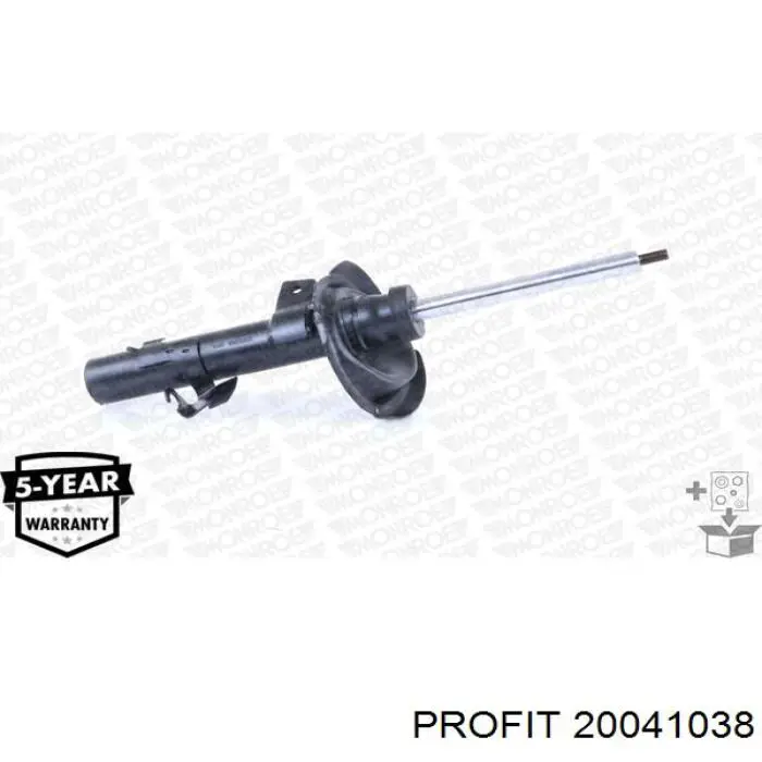 Амортизатор передньої підвіски, лівий Profit 20041038 ціна, від 42.90 USD