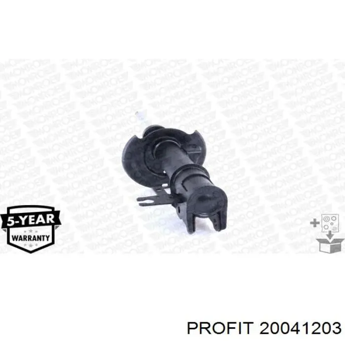 Амортизатор передньої підвіски, лівий Profit 20041203 ціна, від 41.41 USD
