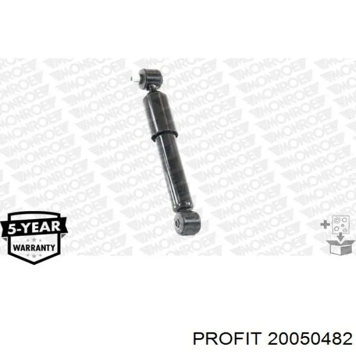 Амортизатор задній Profit 20050482 ціна, від 28.34 USD