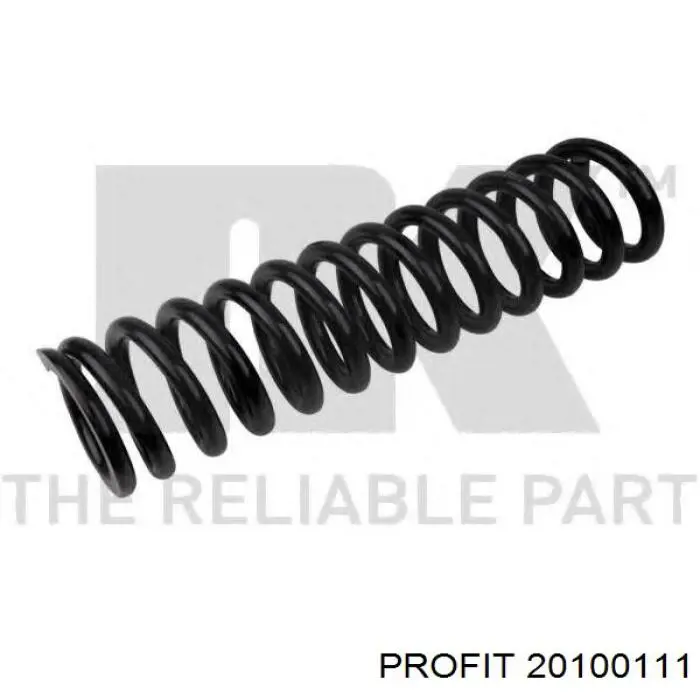 Пружина передня K+F 319402 ціна, від 30.04 USD