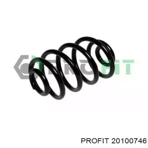 Пружина задня Profit 20100746 ціна, від 15.55 USD