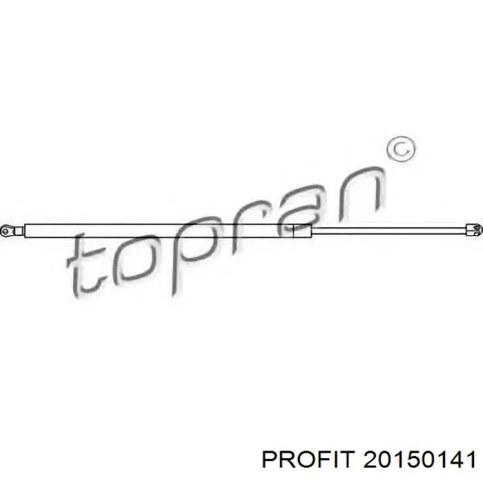 Амортизатор капота газовий Profit 20150141 ціна, від 9.17 USD