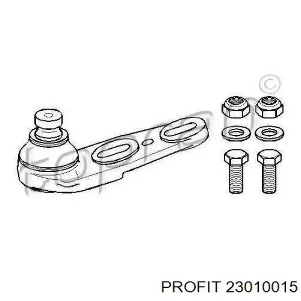 Кульова опора, нижня, ліва Profit 23010015 ціна, від 7.89 USD