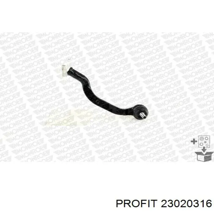 Наконечник рульовий Profit 23020316 ціна, від 9.68 USD