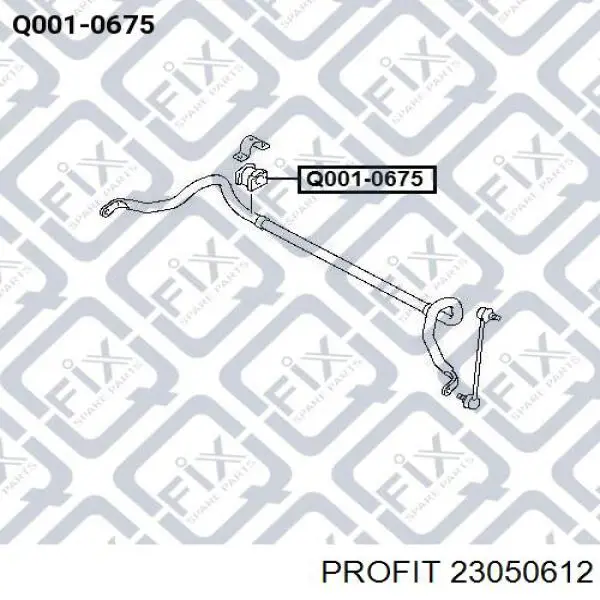 Подушка стабілізатора Profit 23050612 ціна, від 2.40 USD