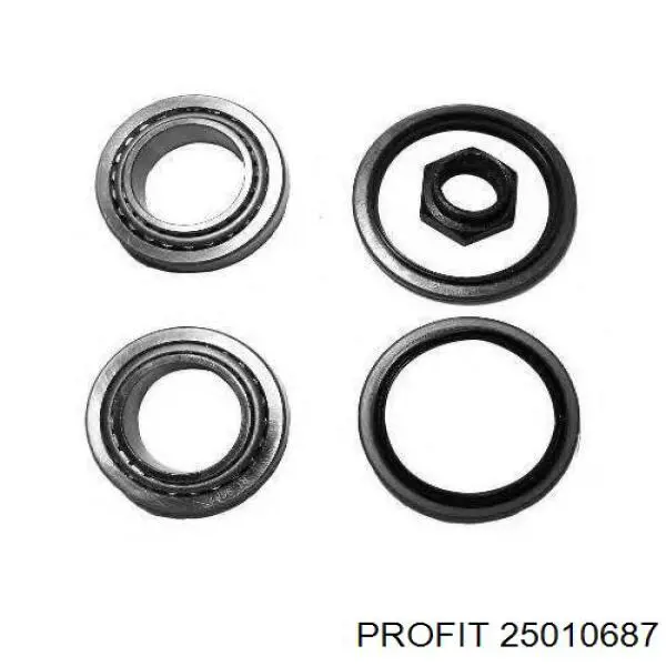 Комплект підшипник маточини передньої Profit 25010687 ціна, від 9.77 USD