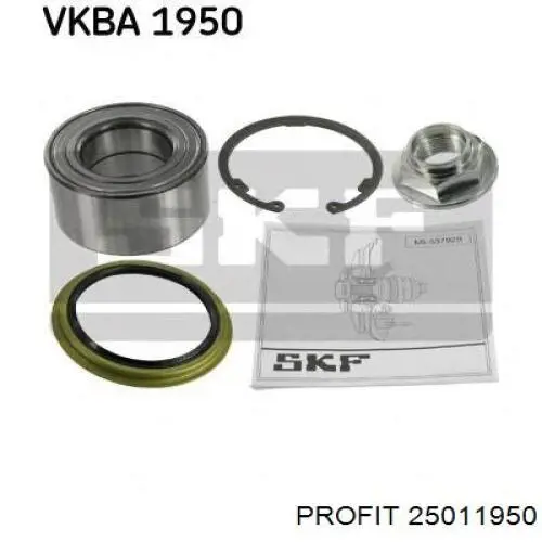 Підшипник ступиці 25011950 Profit