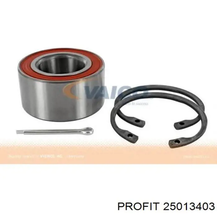 Комплект підшипник маточини передньої Profit 25013403 ціна, від 9.96 USD