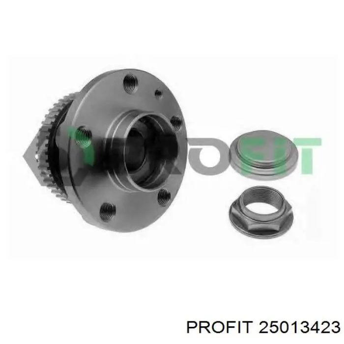Комплект підшипник маточини передньої Profit 25013423 ціна, від 16.97 USD