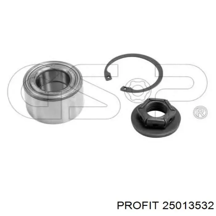 Комплект підшипник маточини передньої Profit 25013532 ціна, від 13.28 USD
