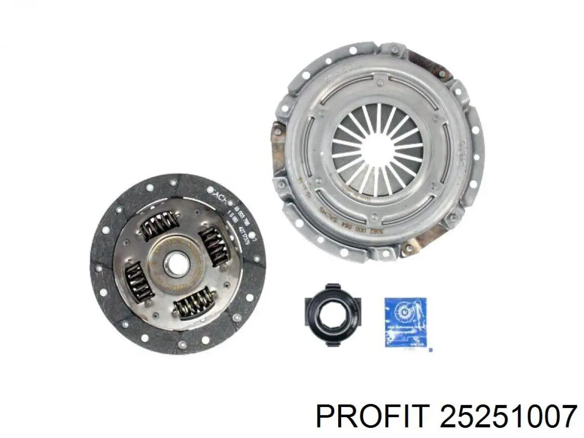 Купити SSL3DS0738 Starline Комплект зчеплення (диск, корзина, підшипник)