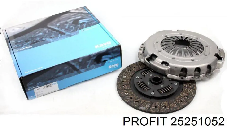 Комплект зчеплення (3 частини) Profit 25251052 ціна, від 102.14 USD
