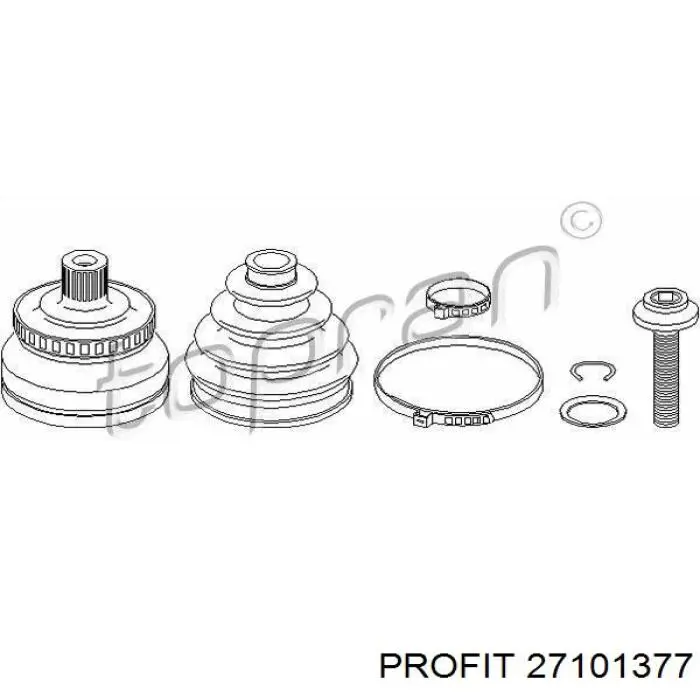 Граната колісна Profit 27101377 ціна, від 27.02 USD