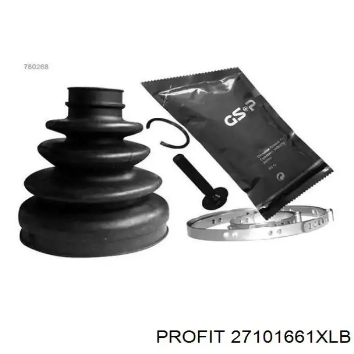 Пильник ШРКШ зовнішній Profit 27101661XLB
