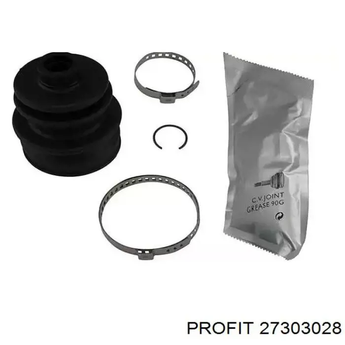 302004190282 Magneti Marelli Привід передній правий