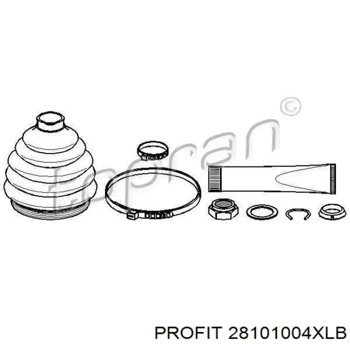 Купити Пильник ШРУСа внутрішній Audi 90 B3 89, 89Q, 8A