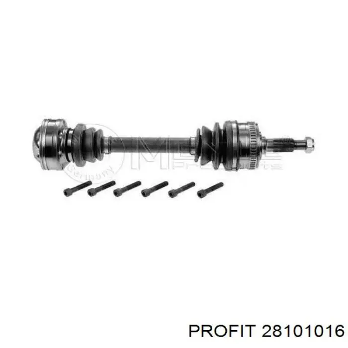 ШРУС внутрішній, задній Profit 28101016 ціна, від 24.88 USD