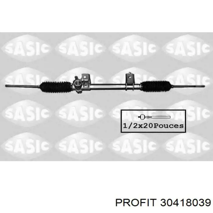 Рульова рейка FO9102 AGR