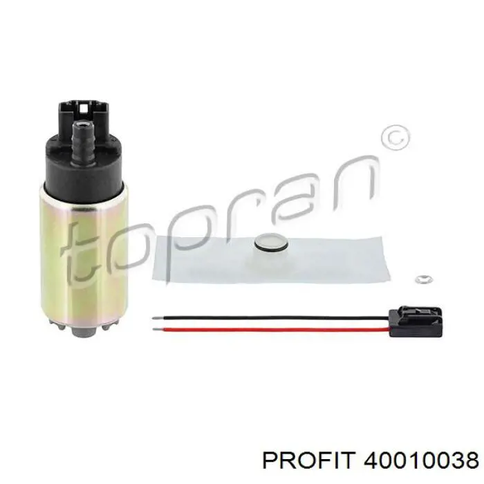 580454168 Bosch Паливний насос електричний, погружной