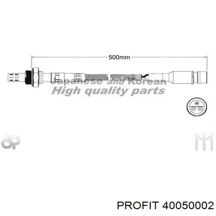 Лямбда датчик кисню Profit 40050002 ціна, від 37.00 USD