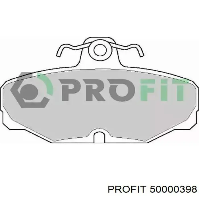Купити 50000398 Profit Задні колодки
