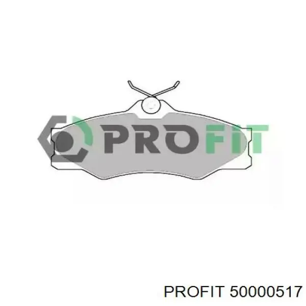 50000517 Profit Передні гальмівні колодки