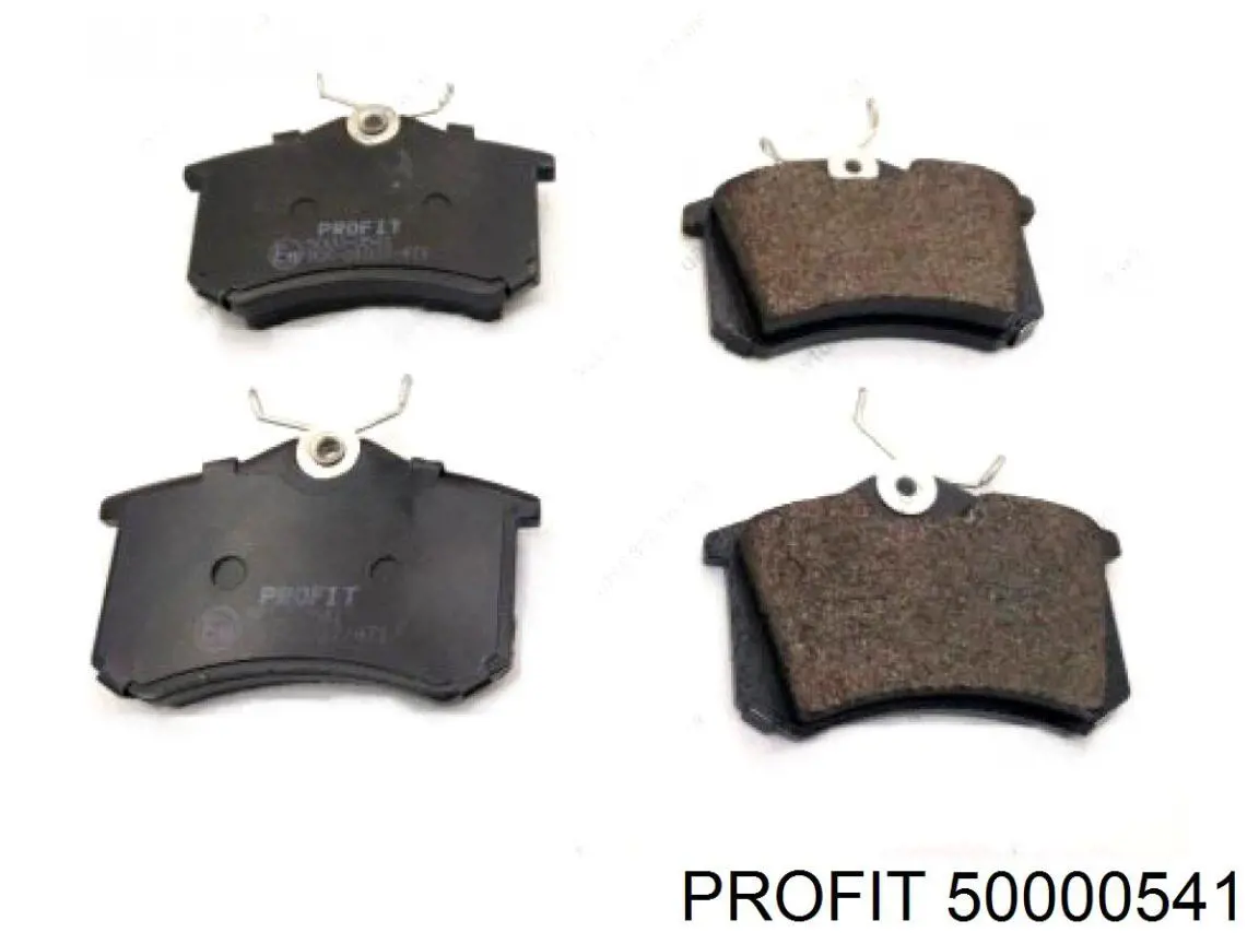 Задні гальмівні колодки Profit 50000541 ціна, від 10.56 USD