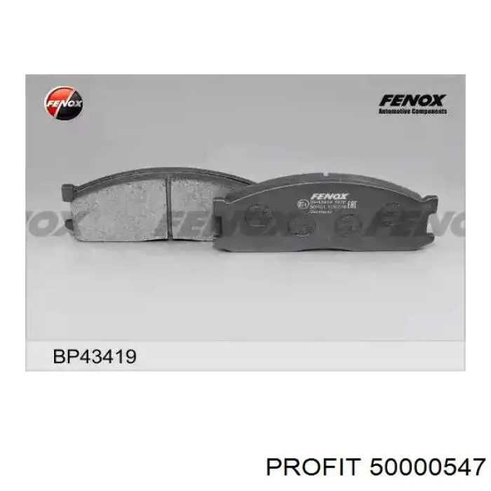 Передні тормозні колодки B5713323Z Mazda