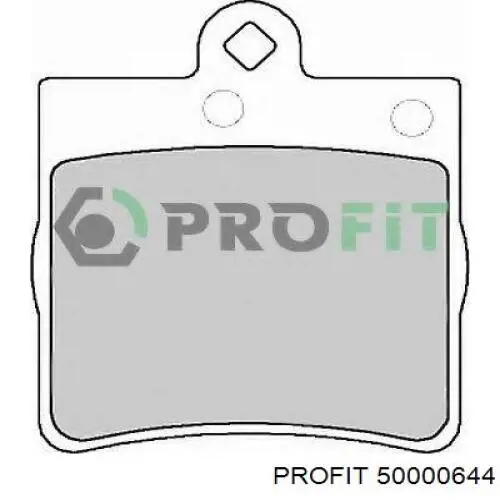 Купити 50000644 Profit Задні колодки