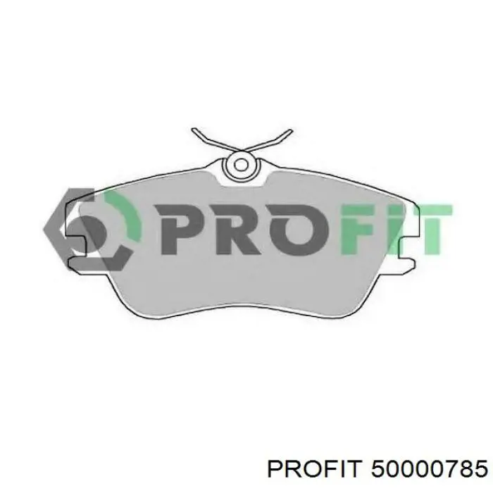 Купити 50000785 Profit Колодки гальмівні передні, дискові