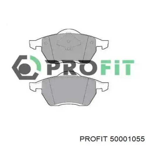 50001055 Profit Передні гальмівні колодки