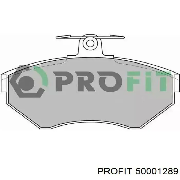 Гальмівні колодки Profit 50001289 ціна, від 15.48 USD