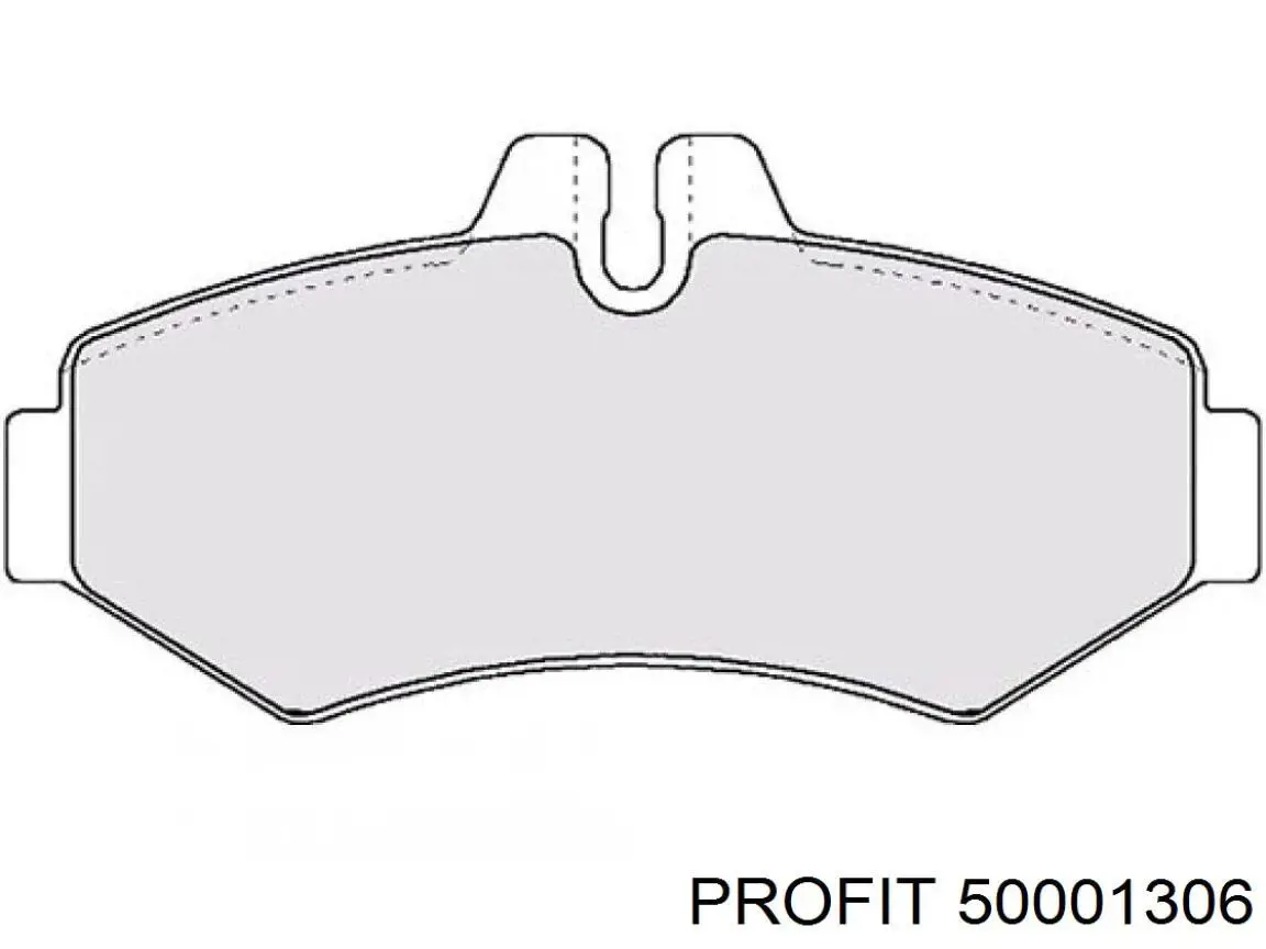 Купити 50001306 Profit Задні колодки