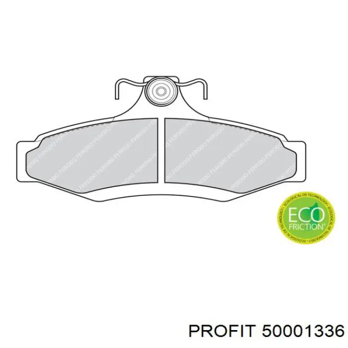 Купити 50001336 Profit Задні колодки