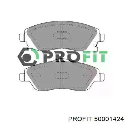 Передні тормозні колодки 50001424 Profit